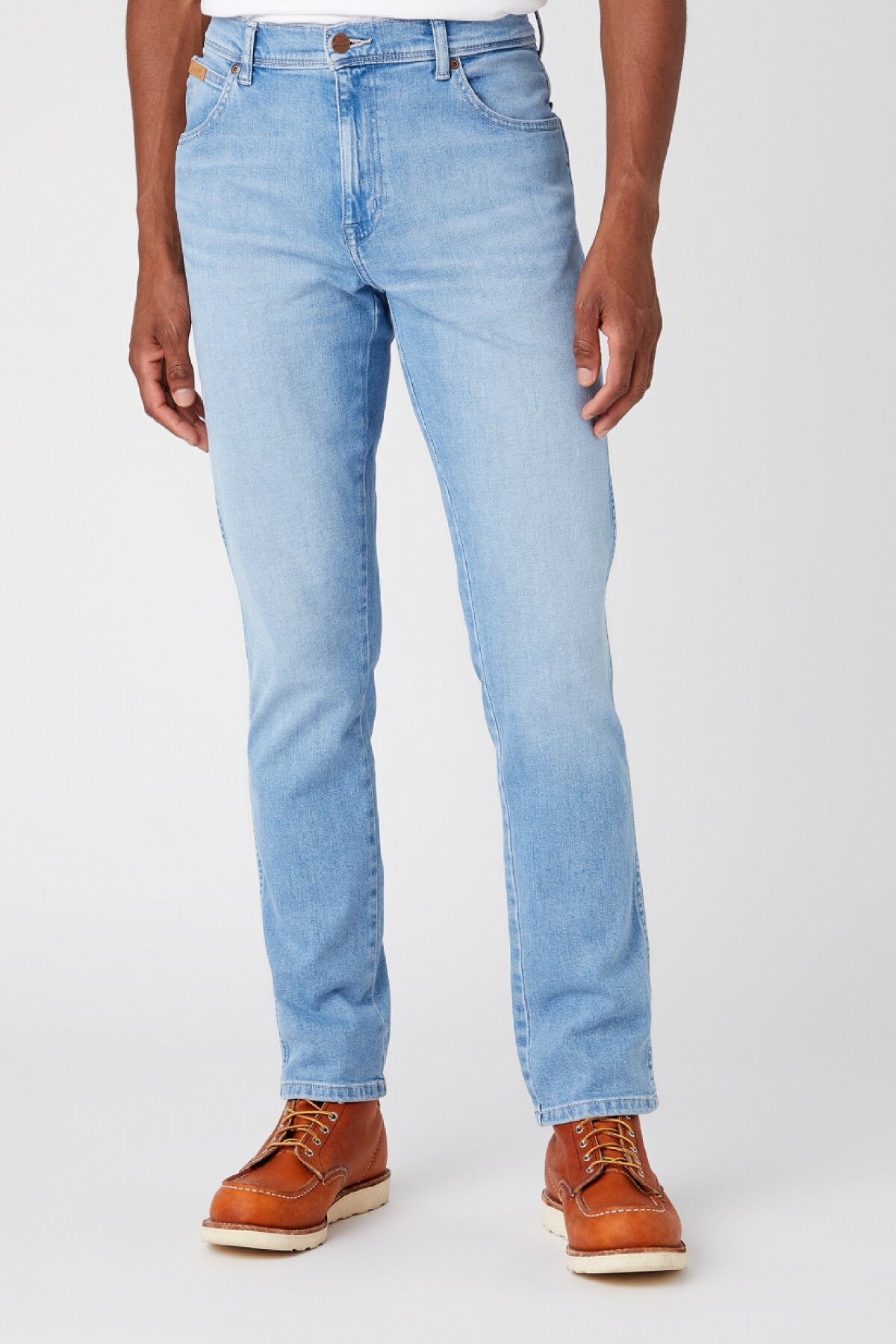 Джинсы мужские Wrangler Texas Slim Jeans голубые 54