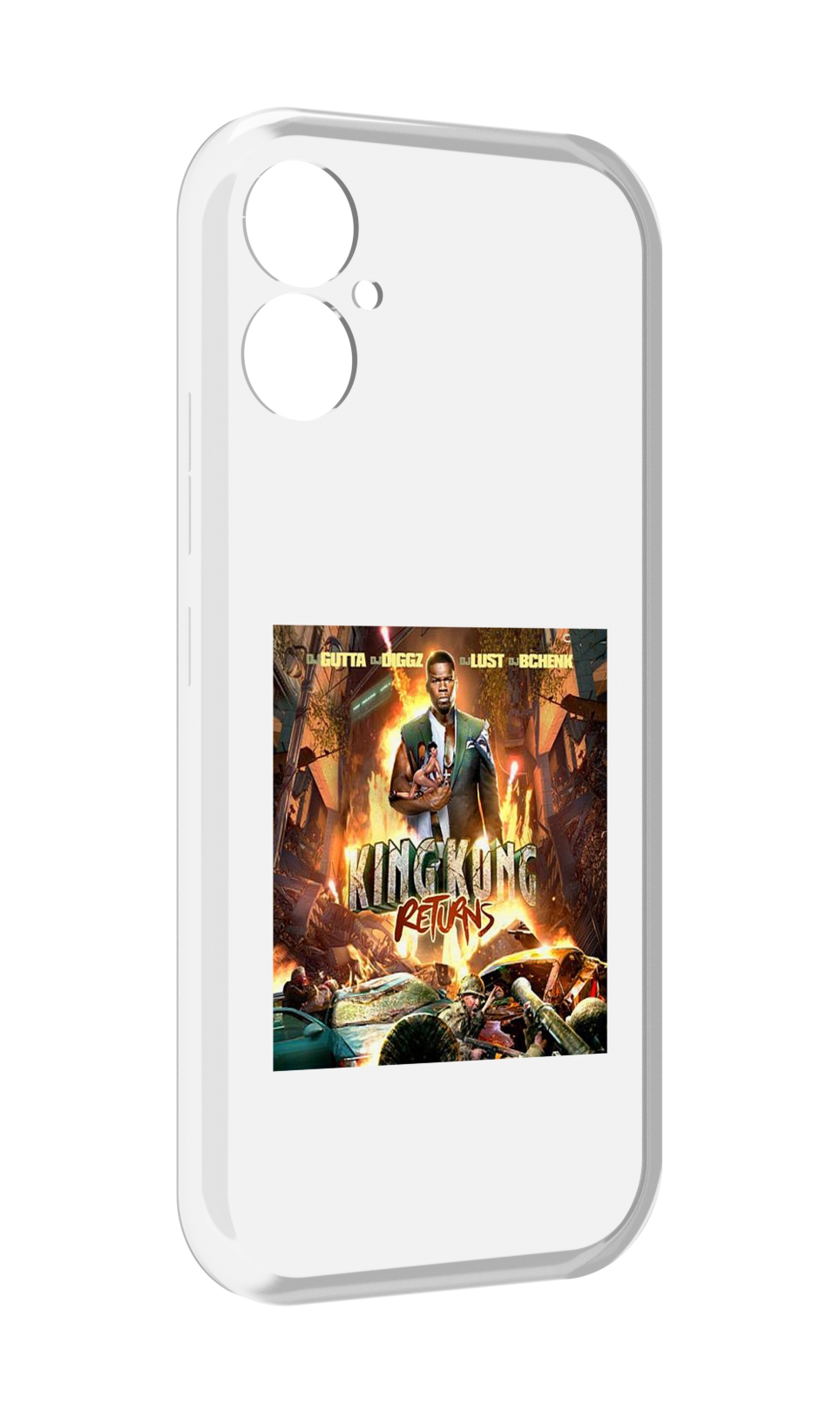 

Чехол MyPads 50 Cent - King Kong Returns для Tecno Spark 9 Pro \ Spark 9T, Прозрачный, Tocco