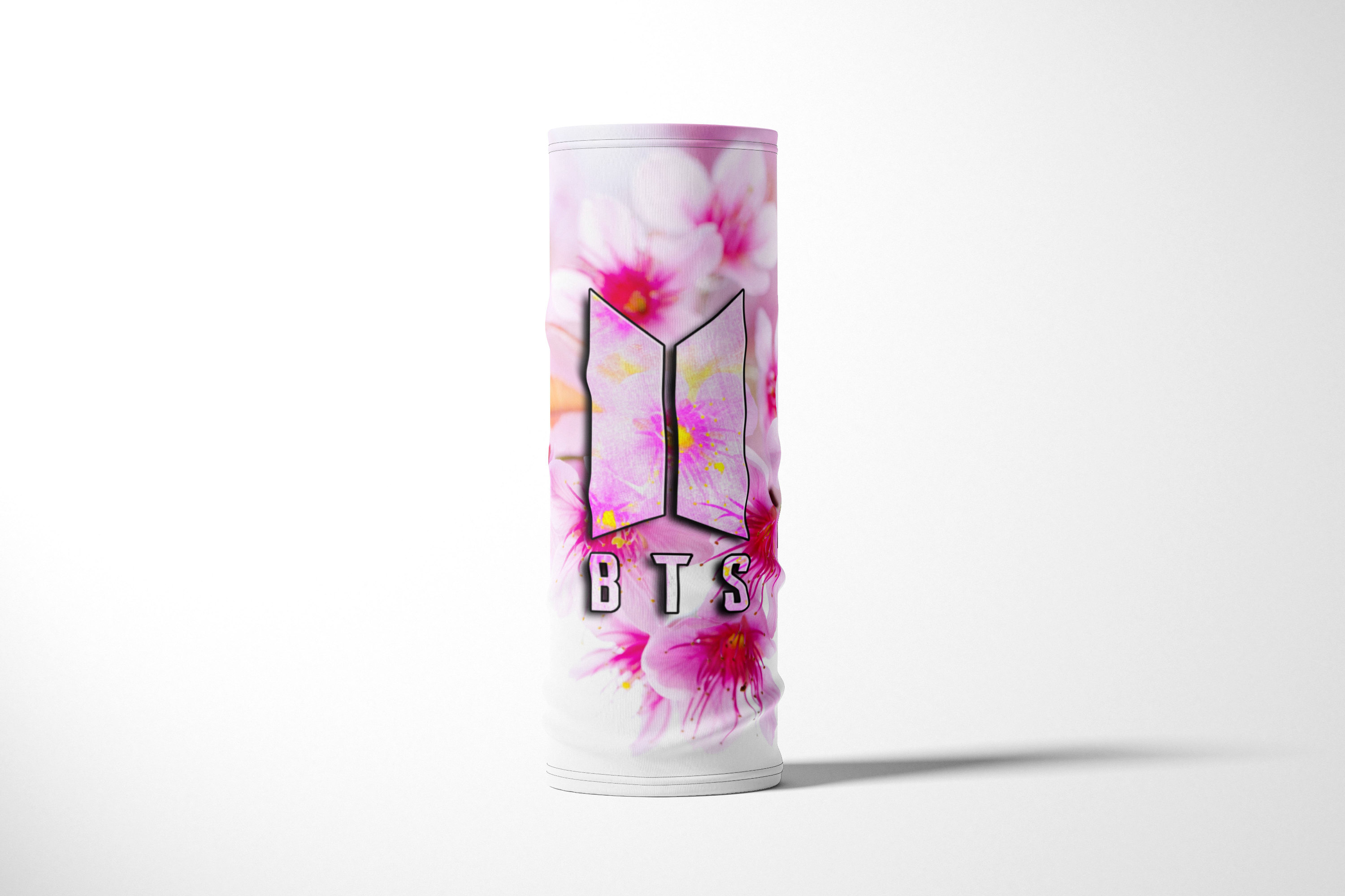 

Бандана / Бафф / Снуд-трансформер / K pop / BTS, Белый;розовый, BBuffVM_VM1757711