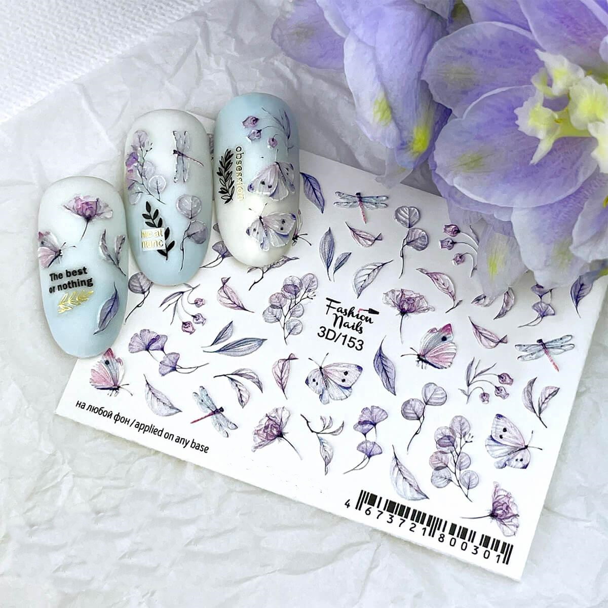 

Слайдер дизайн Fashion Nails 3D153