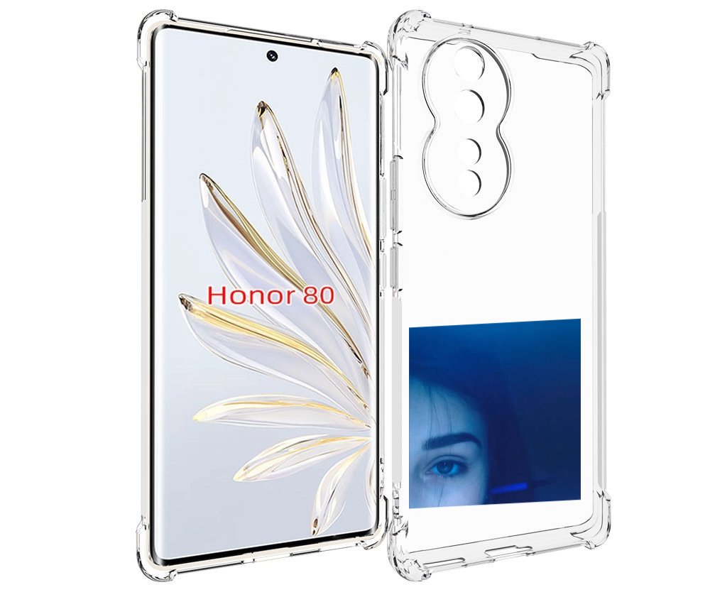 

Чехол MyPads Hate Love face для Honor 80, Прозрачный, Tocco