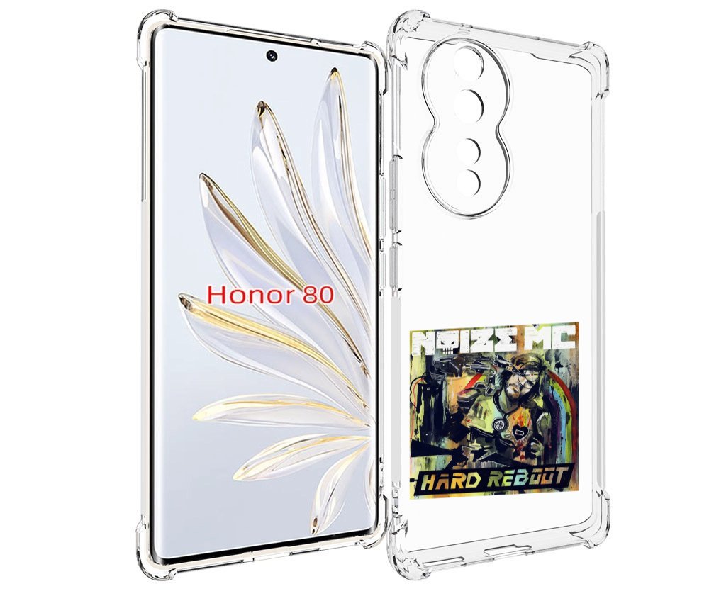 

Чехол MyPads Hard Reboot Noize MC для Honor 80, Прозрачный, Tocco