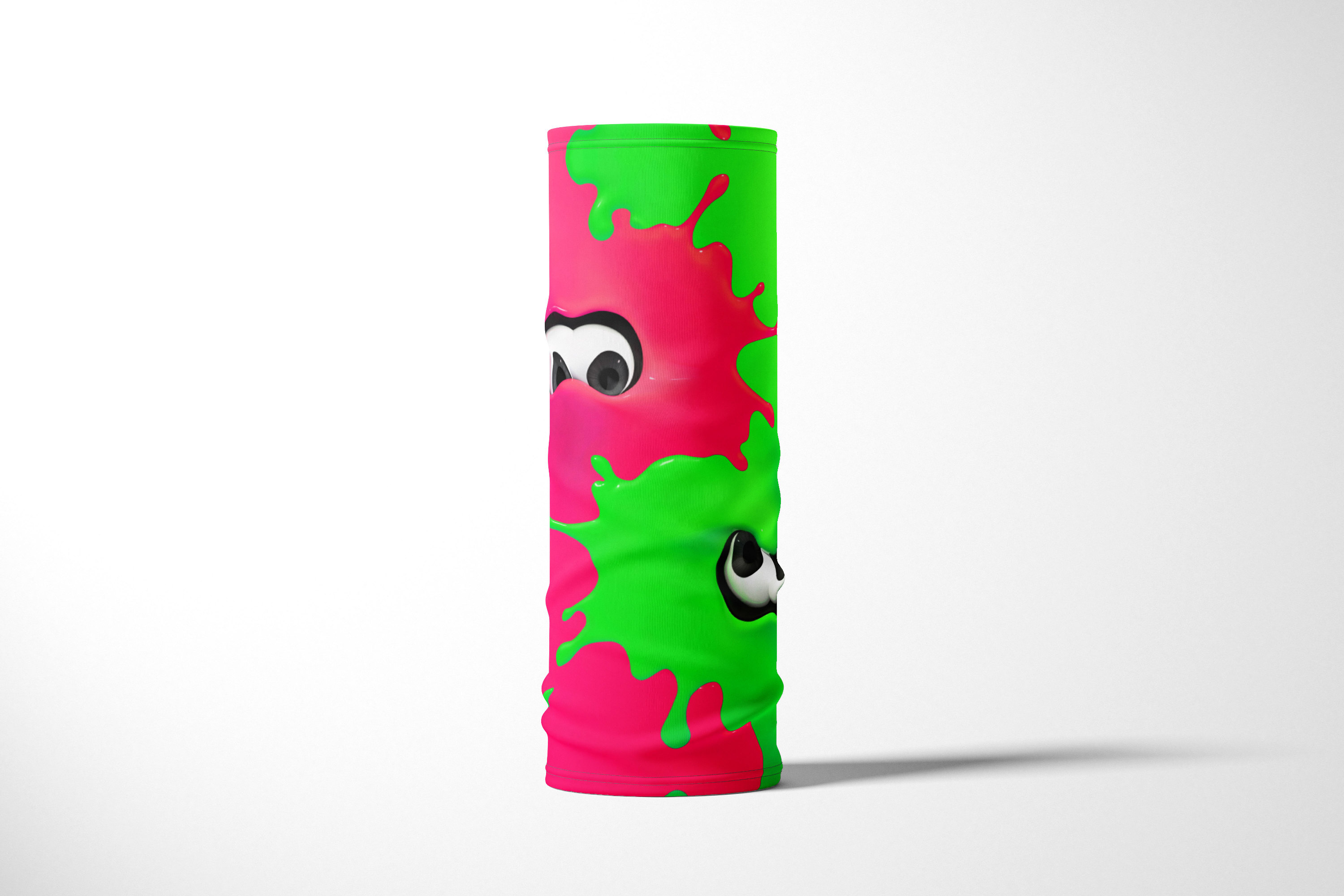 

Бандана / Бафф / Снуд-трансформер / Геймерам / Игры Splatoon 2, Розовый;зеленый, BBuffVM_VM1757559