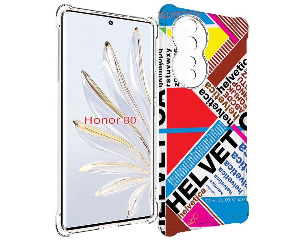 

Чехол MyPads HELVET для Honor 80, Прозрачный, Tocco