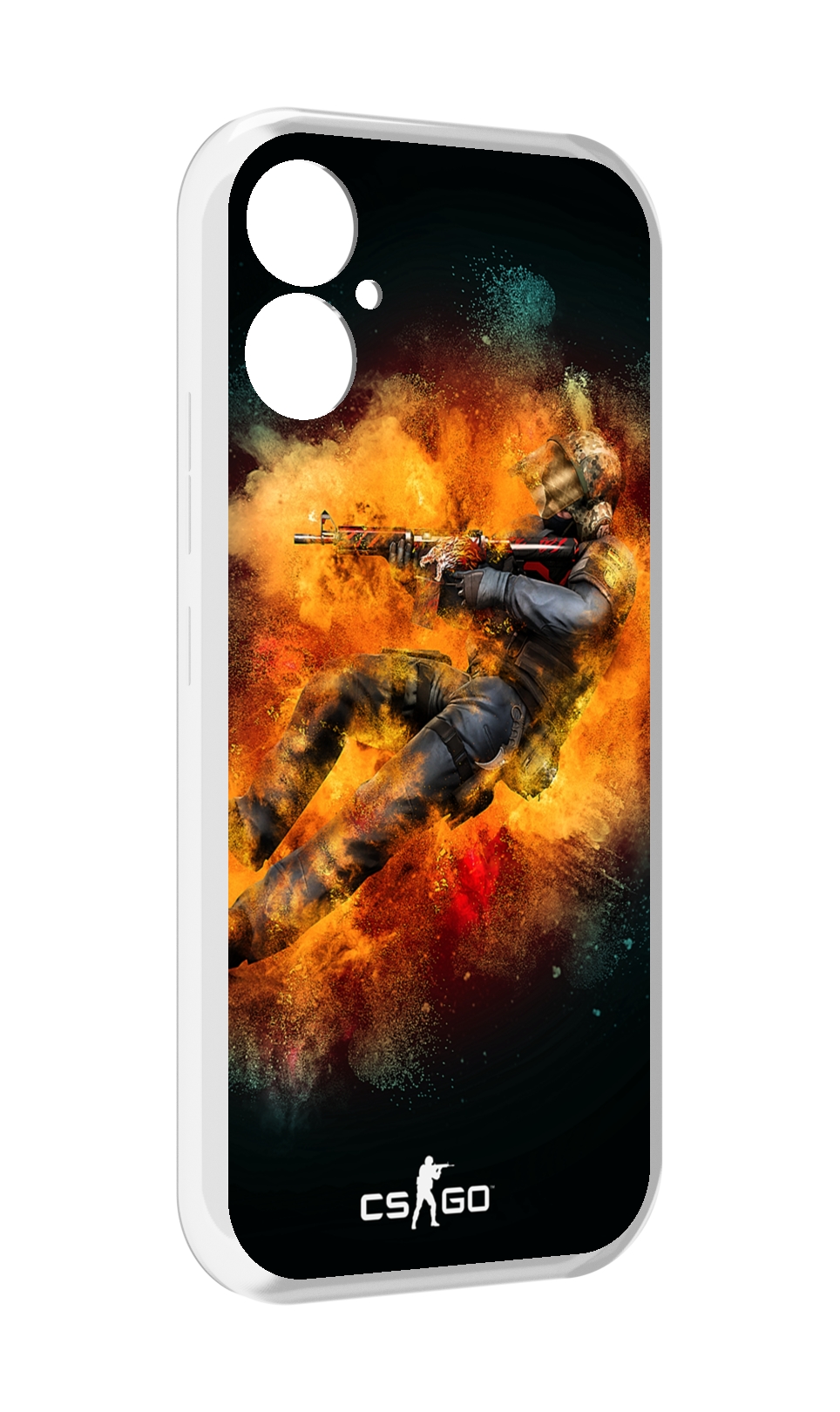 

Чехол MyPads CS-go Контр-террорист для Tecno Spark 9 Pro \ Spark 9T, Прозрачный, Tocco