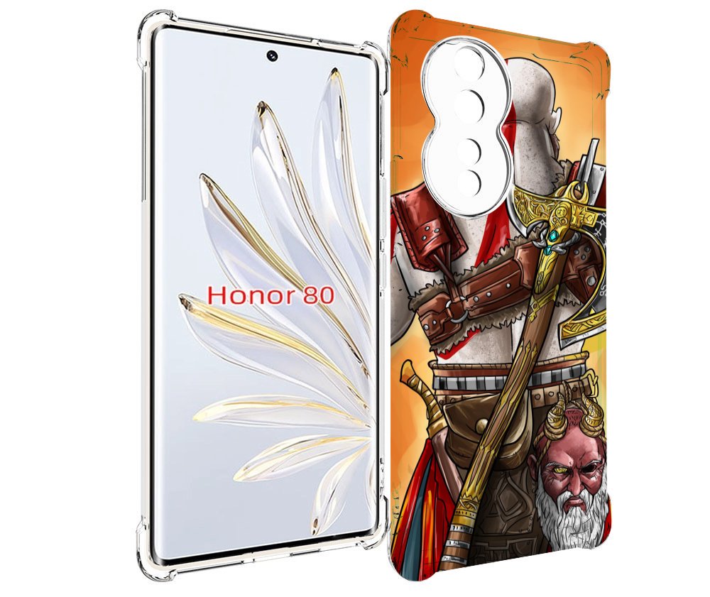 

Чехол MyPads God of War для Honor 80, Прозрачный, Tocco