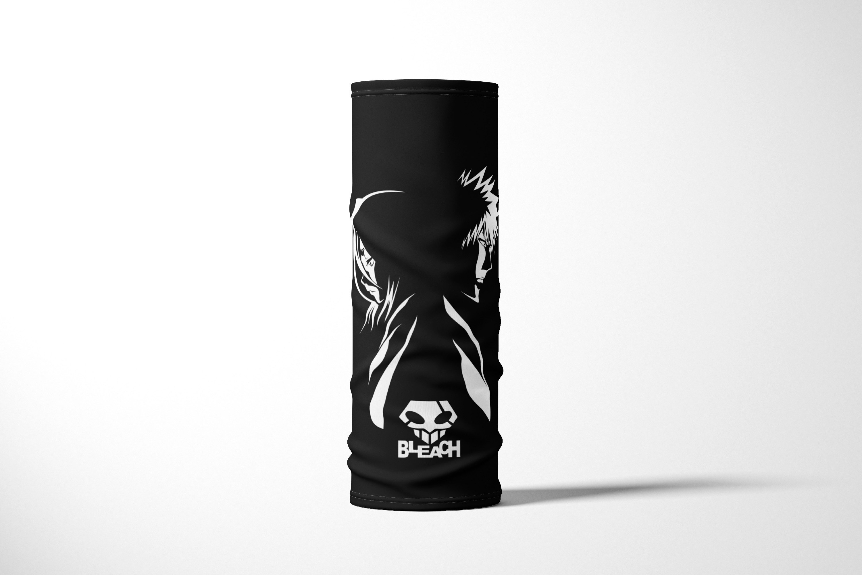 

Бандана / Бафф / Снуд-трансформер / Аниме / BLEACH minimal, Черный;белый, BBuffVM_VM1757167