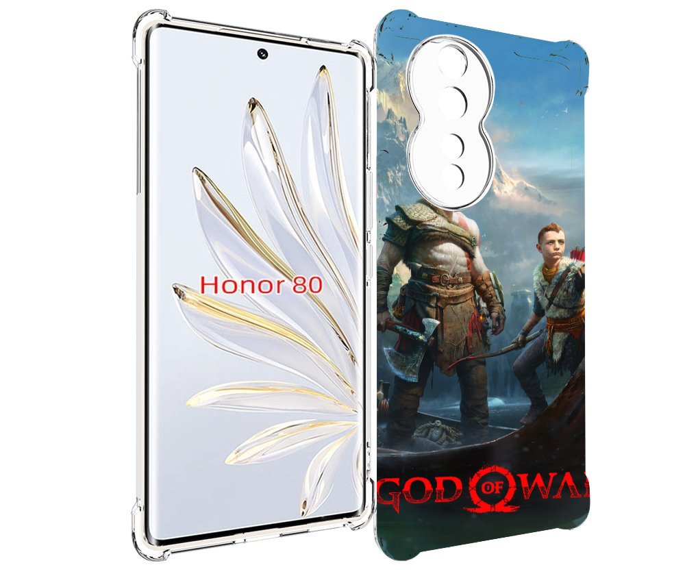 

Чехол MyPads God Of War Кратос Атрей для Honor 80, Прозрачный, Tocco