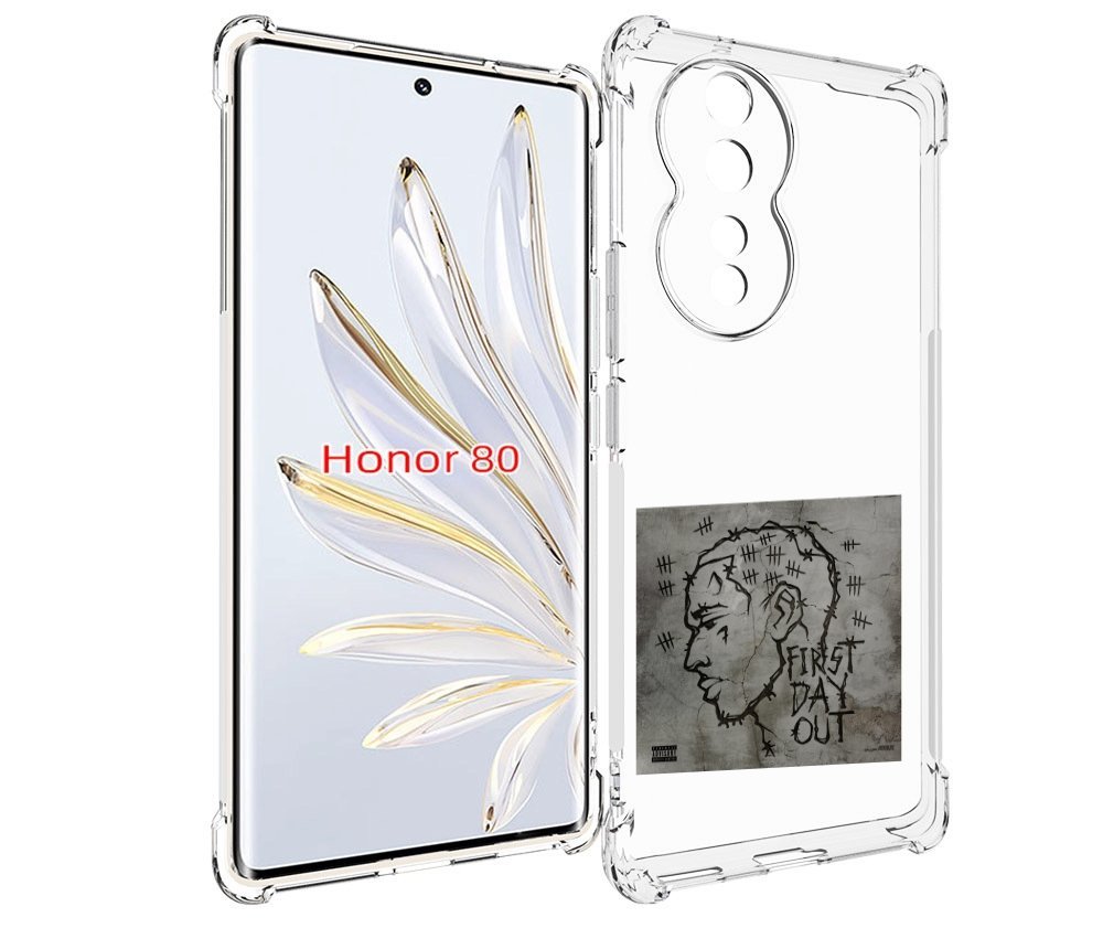 

Чехол MyPads First Day Out для Honor 80, Прозрачный, Tocco