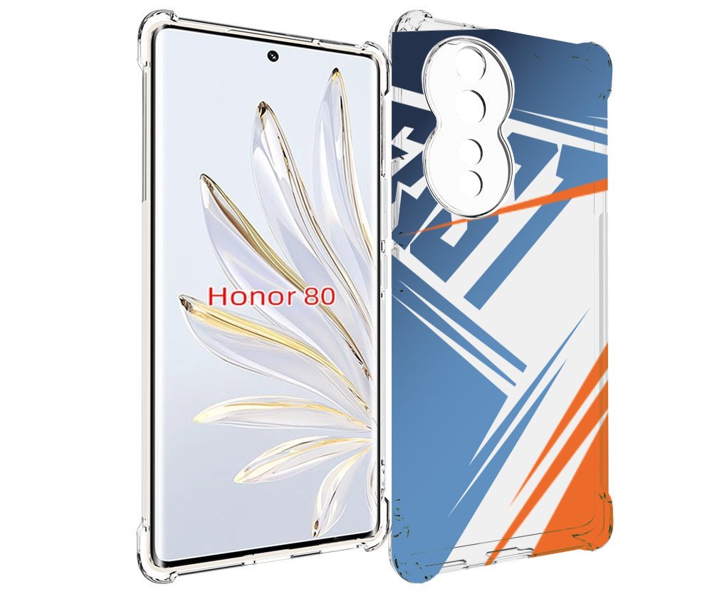 

Чехол MyPads Fast для Honor 80, Прозрачный, Tocco
