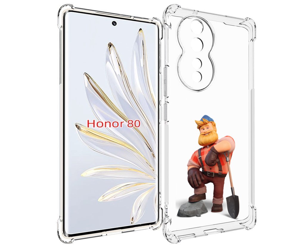 

Чехол MyPads FarmVille-2 для Honor 80, Прозрачный, Tocco