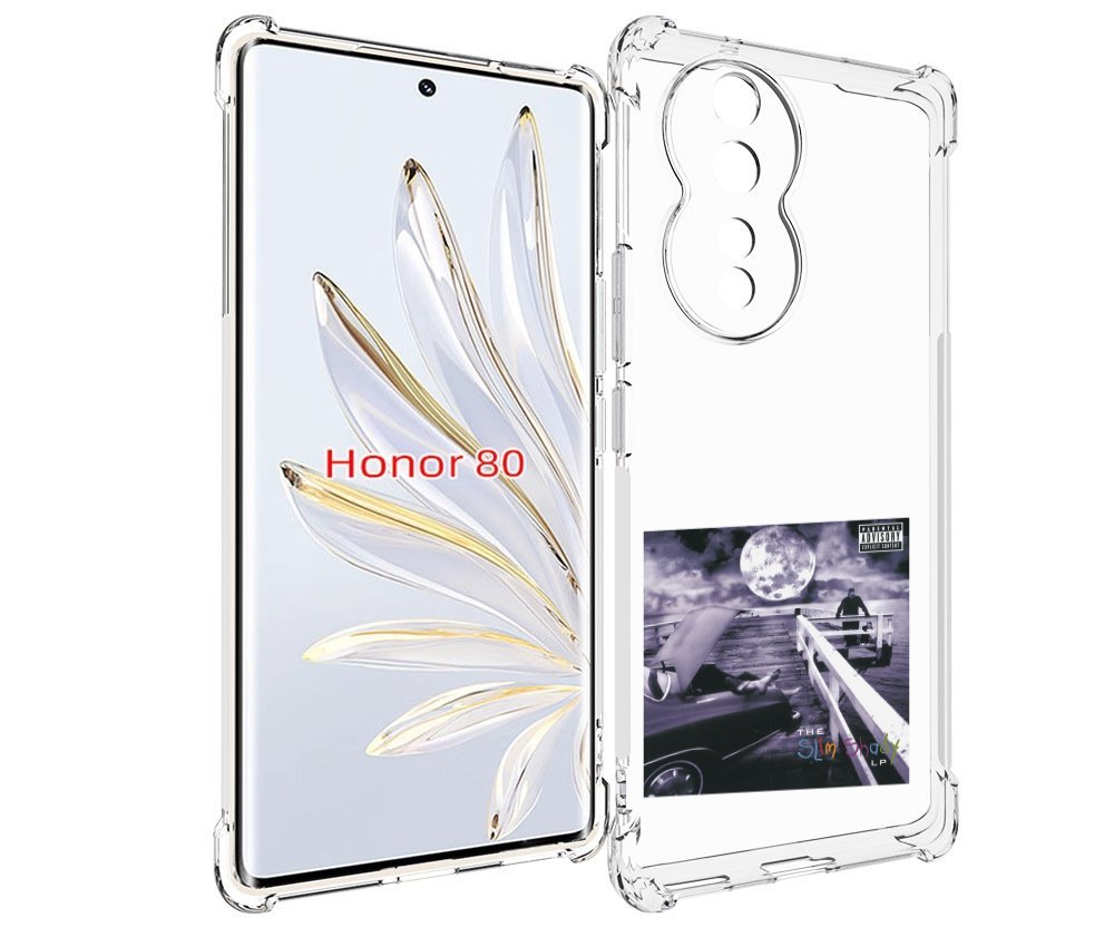

Чехол MyPads Eminem THE SLIM SHADY LP для Honor 80, Прозрачный, Tocco