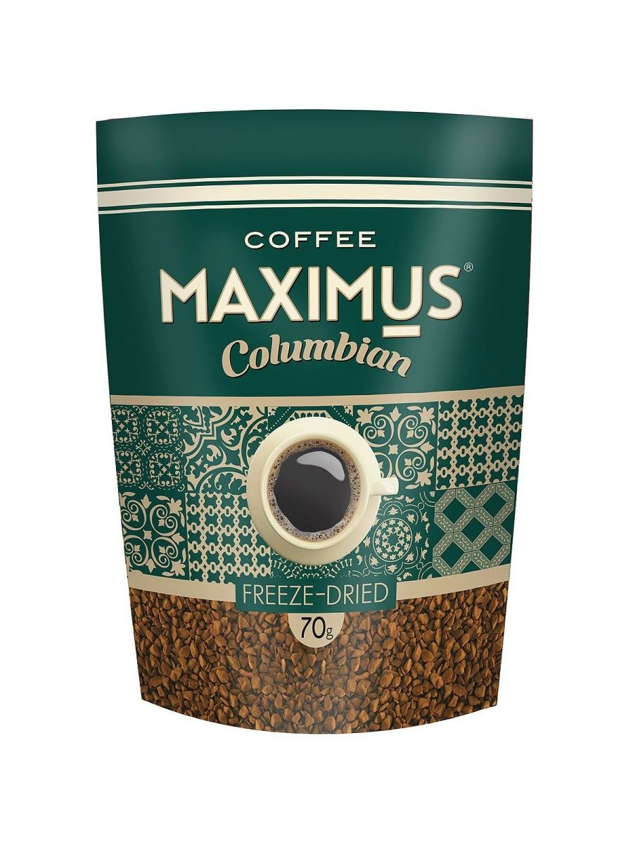 Кофе растворимый сублимированный Columbian Maximus 70г 2 шт