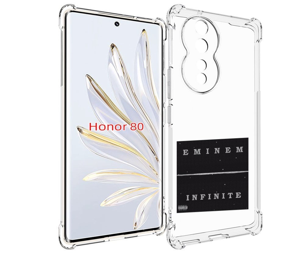 

Чехол MyPads Eminem INFINITE для Honor 80, Прозрачный, Tocco