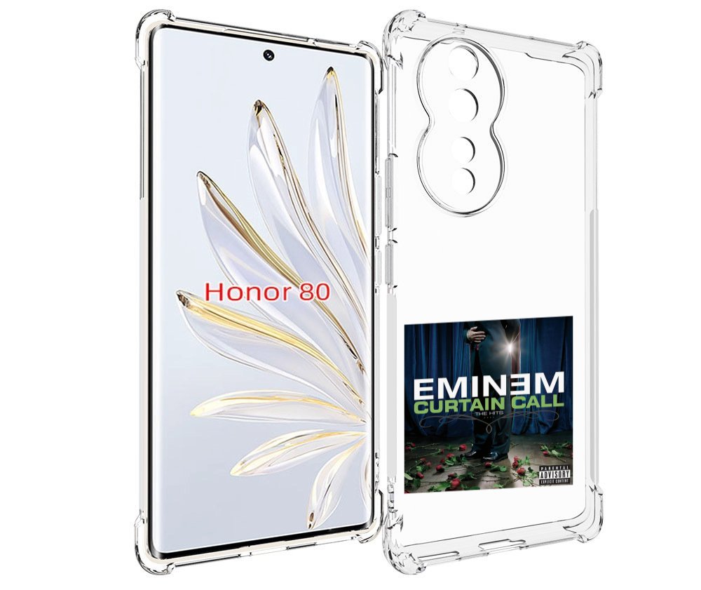 

Чехол MyPads Eminem CURTAIN CALL, THE HITS для Honor 80, Прозрачный, Tocco