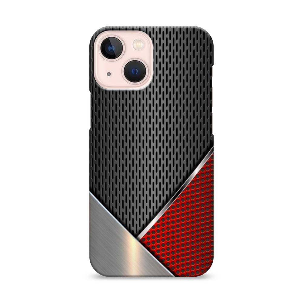 

Пластиковый чехол "Стальной металл" на Apple iPhone 13 mini, 14120-2