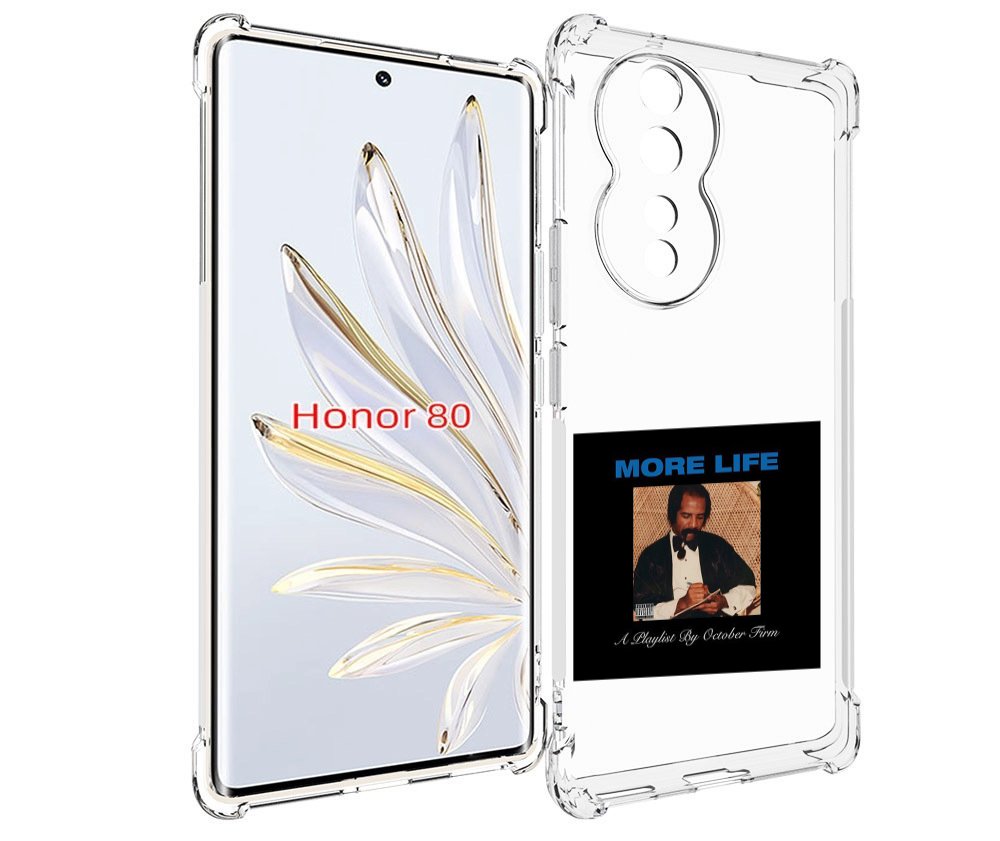 

Чехол MyPads Drake - More Life для Honor 80, Прозрачный, Tocco