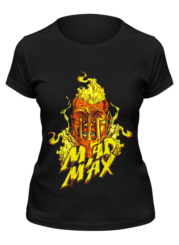 

Футболка женская Printio Безумный макс (mad max) черная 2XL, Черный, Безумный макс (mad max)