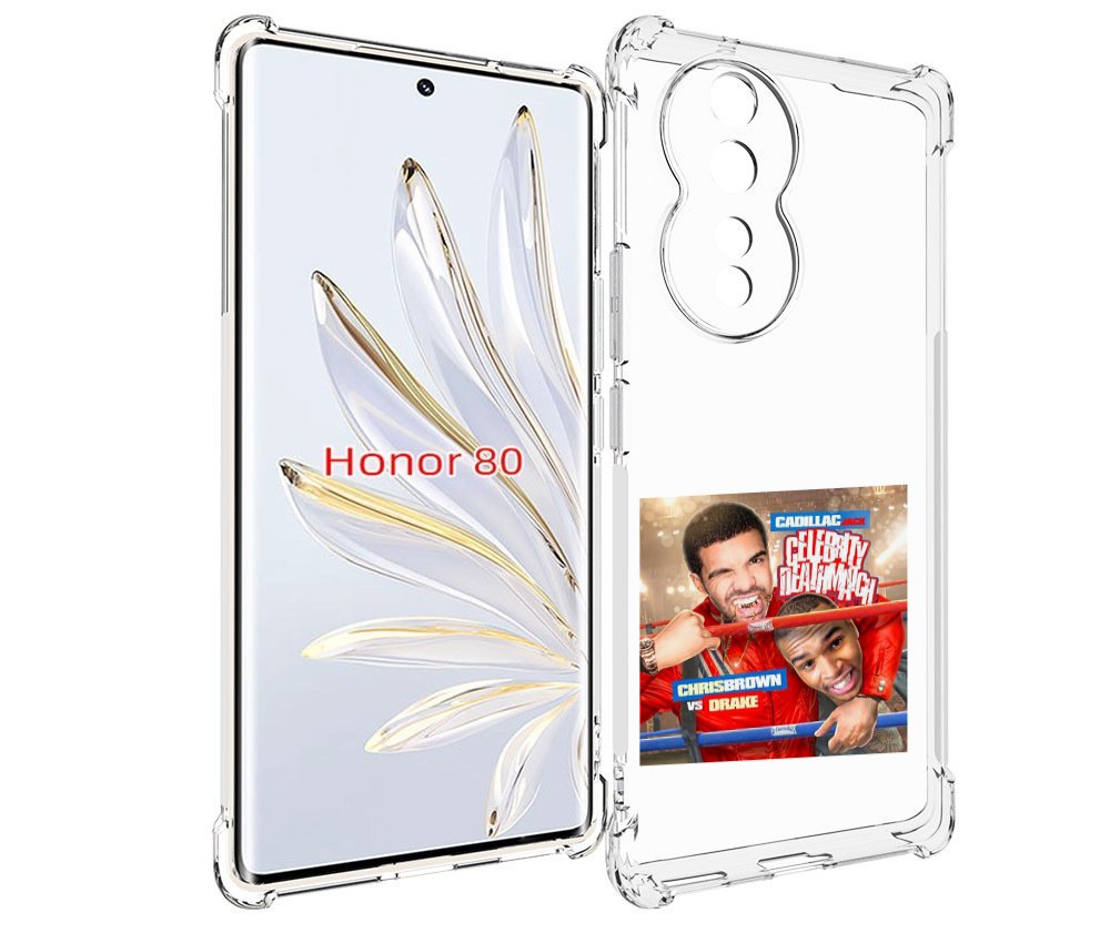 

Чехол MyPads Drake & Chris Brown - Celebrity Deathmatch для Honor 80, Прозрачный, Tocco