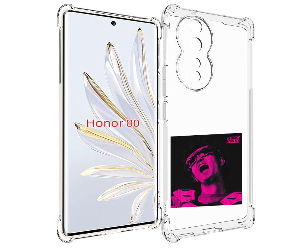 

Чехол MyPads Digital Fantazy GONE для Honor 80, Прозрачный, Tocco