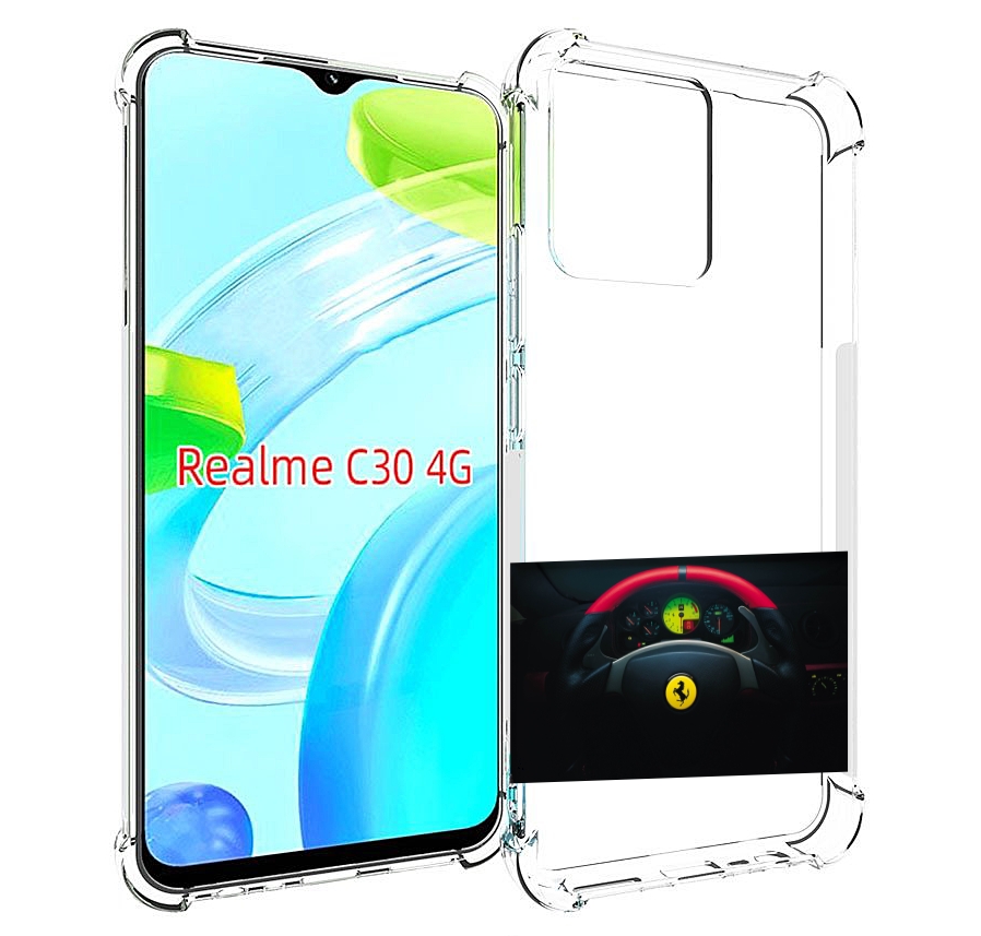 

Чехол MyPads ferrari 2 для Realme C30 4G / Narzo 50i Prime, Прозрачный, Tocco