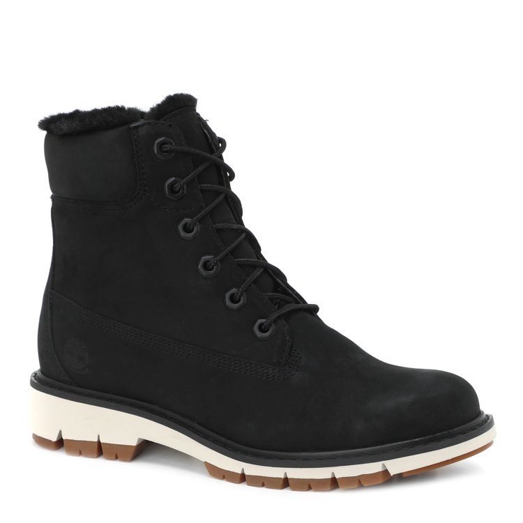 фото Ботинки женские timberland lucia6inwarmlinedbootwp черные 41 eu