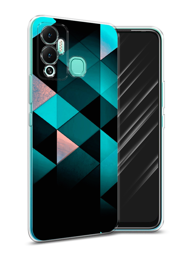 

Чехол Awog на Infinix Hot 12 Play "Геометрия 16", Разноцветный, 3101750-3