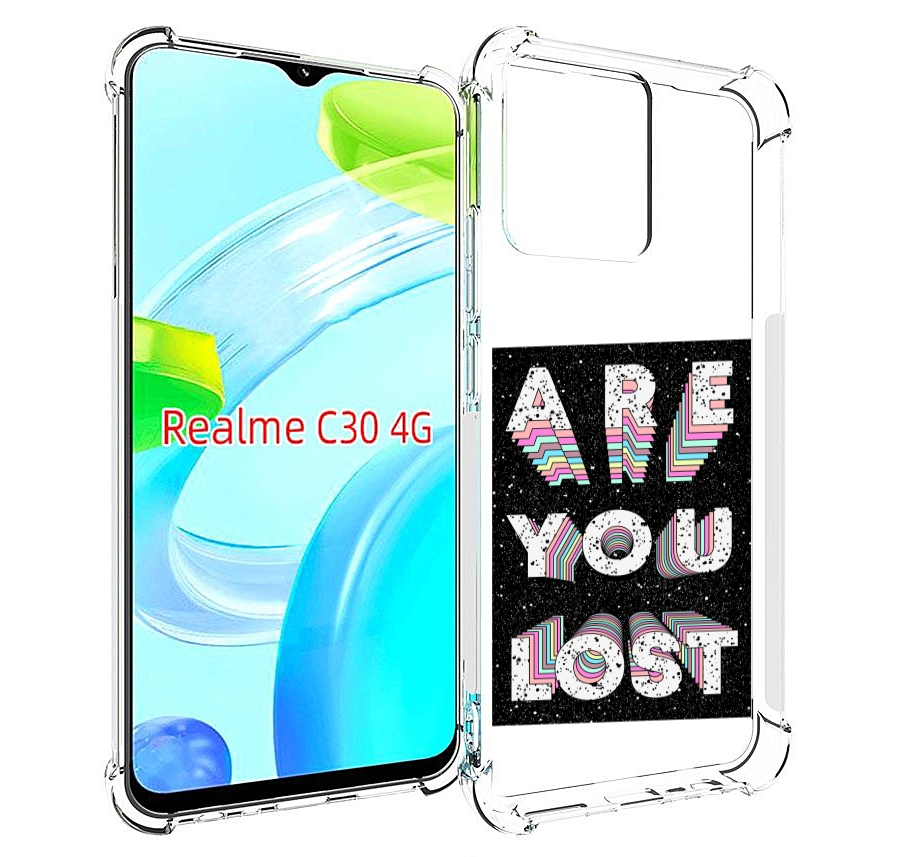

Чехол MyPads ты пропал для Realme C30 4G / Narzo 50i Prime, Прозрачный, Tocco