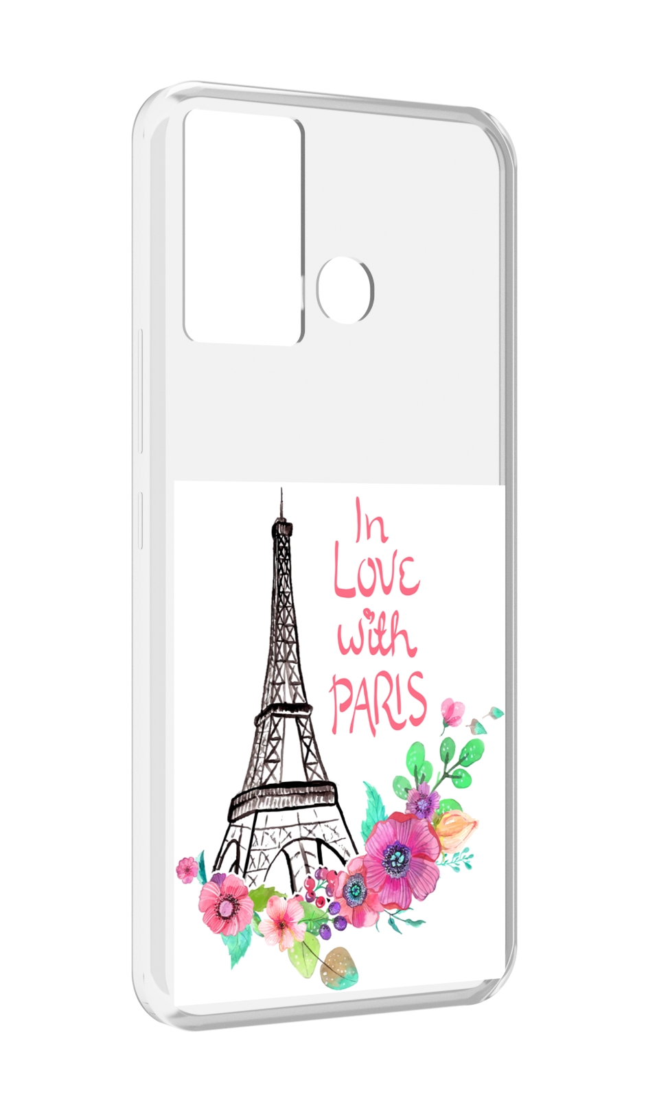 

Чехол MyPads любимый париж для Infinix Hot 12 Play, Прозрачный, Tocco