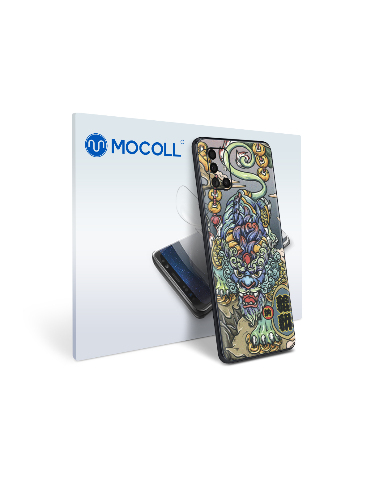

Пленка защитная MOCOLL для задней панели Samsung Galaxy A03S Тень невада