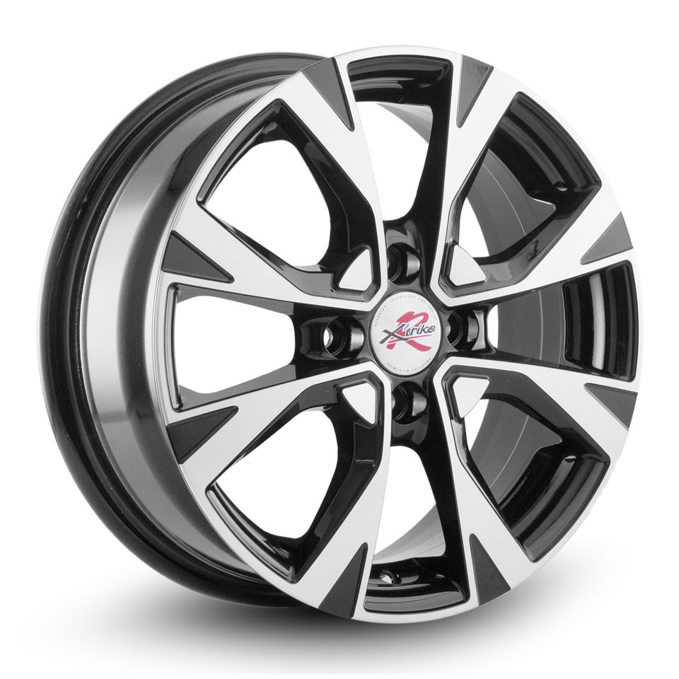 

Колесный диск X'trikeRST R045 R15 4*100 ET50 Dia 60.1, литой алмаз черный для Vesta, Черный;серебристый