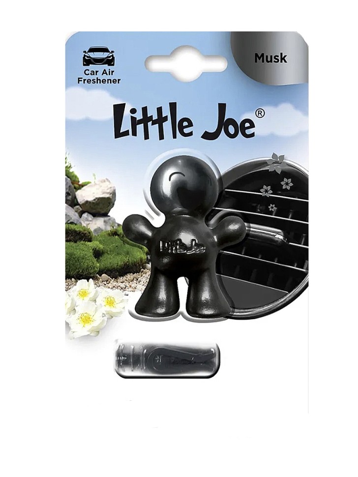 Автомобильный ароматизатор Little Joe в дефлектор musk (мускус anthrazite)