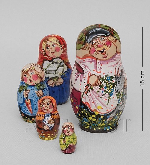 

Матрешка 5м Семейка Малая МР-13/ 5 113-402094_A