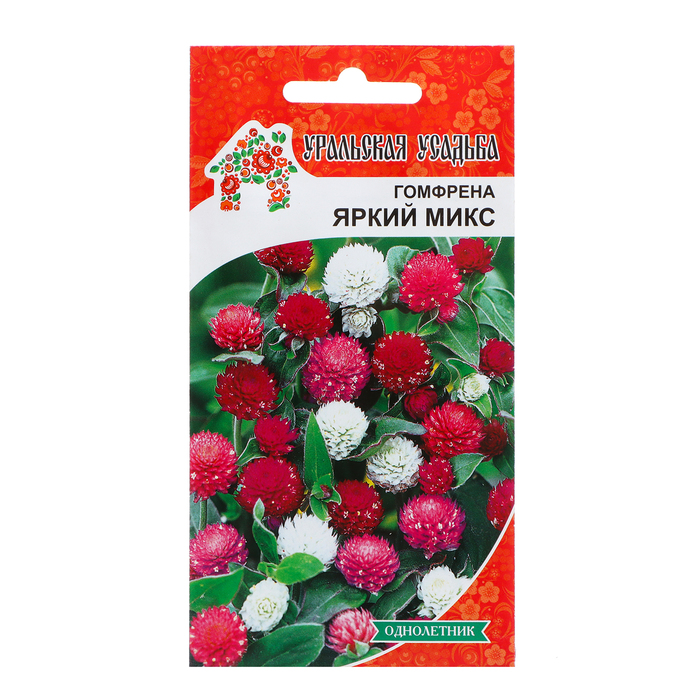 

Семена Цветов Гомфрена "Яркий микс" , 0 ,1 г , (4 шт.)