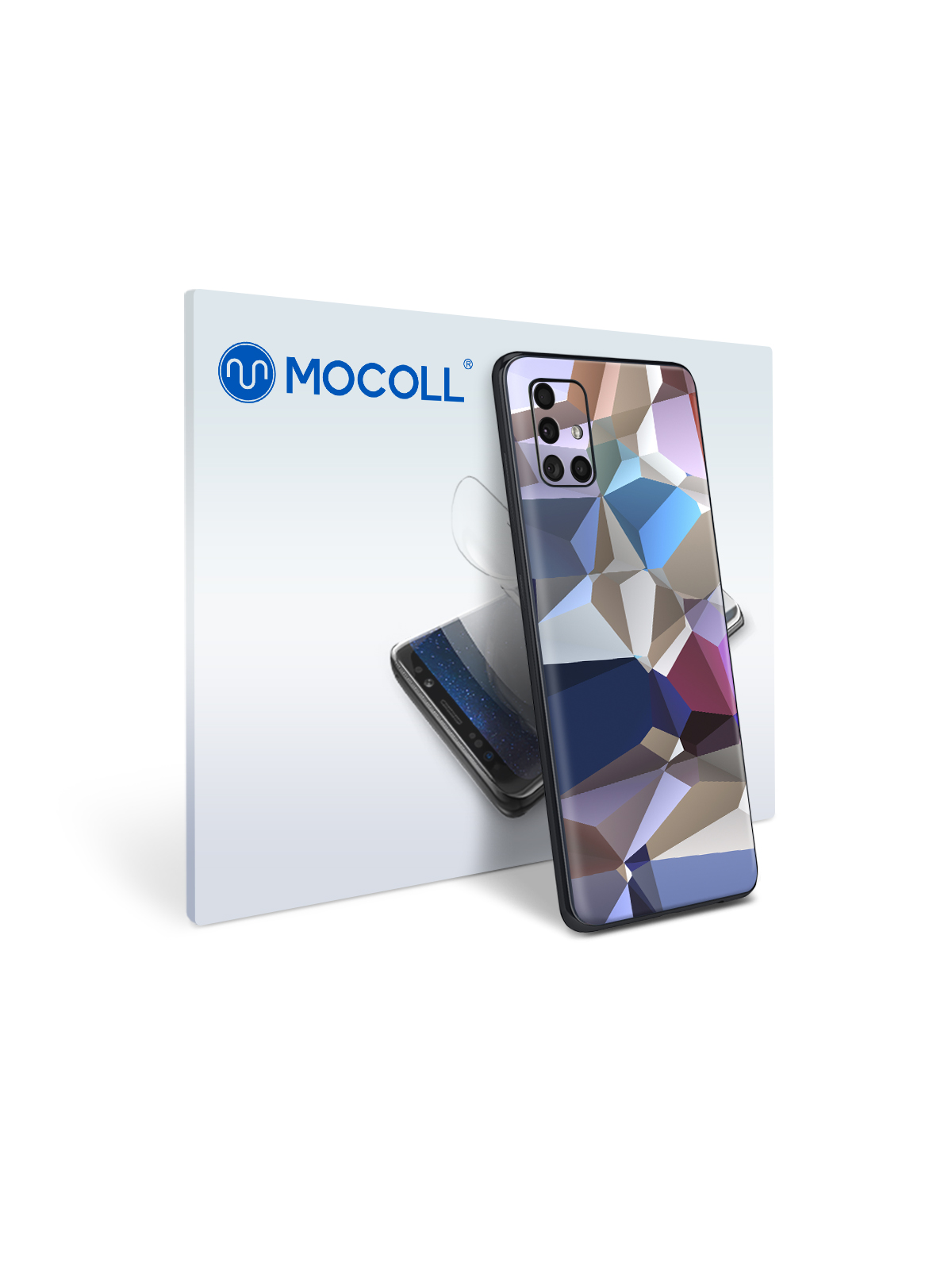 

Пленка защитная MOCOLL для задней панели Samsung Galaxy M32 Цветная мозаика