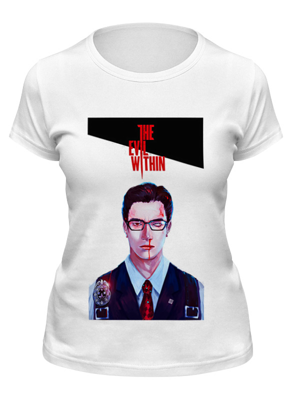 

Футболка женская Printio The evil within белая 2XL, Белый, The evil within