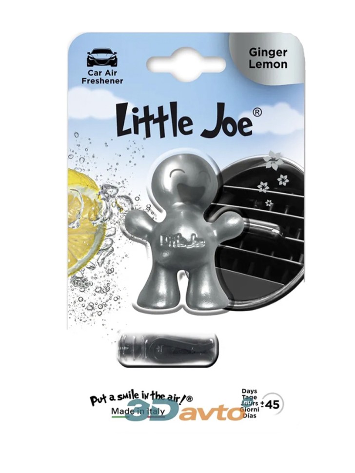 Автомобильный ароматизатор Little Joe в дефлектор ginger (имбирь silver)