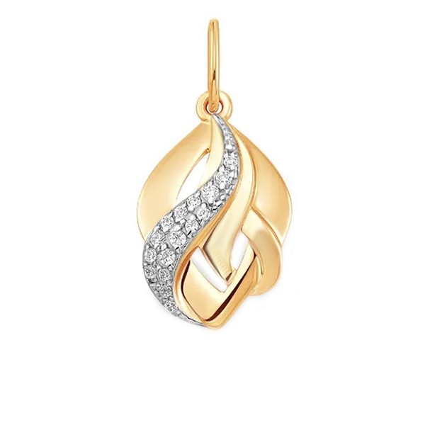 

Подвеска из золота Golden Eagle П13219217, фианит, П13219217