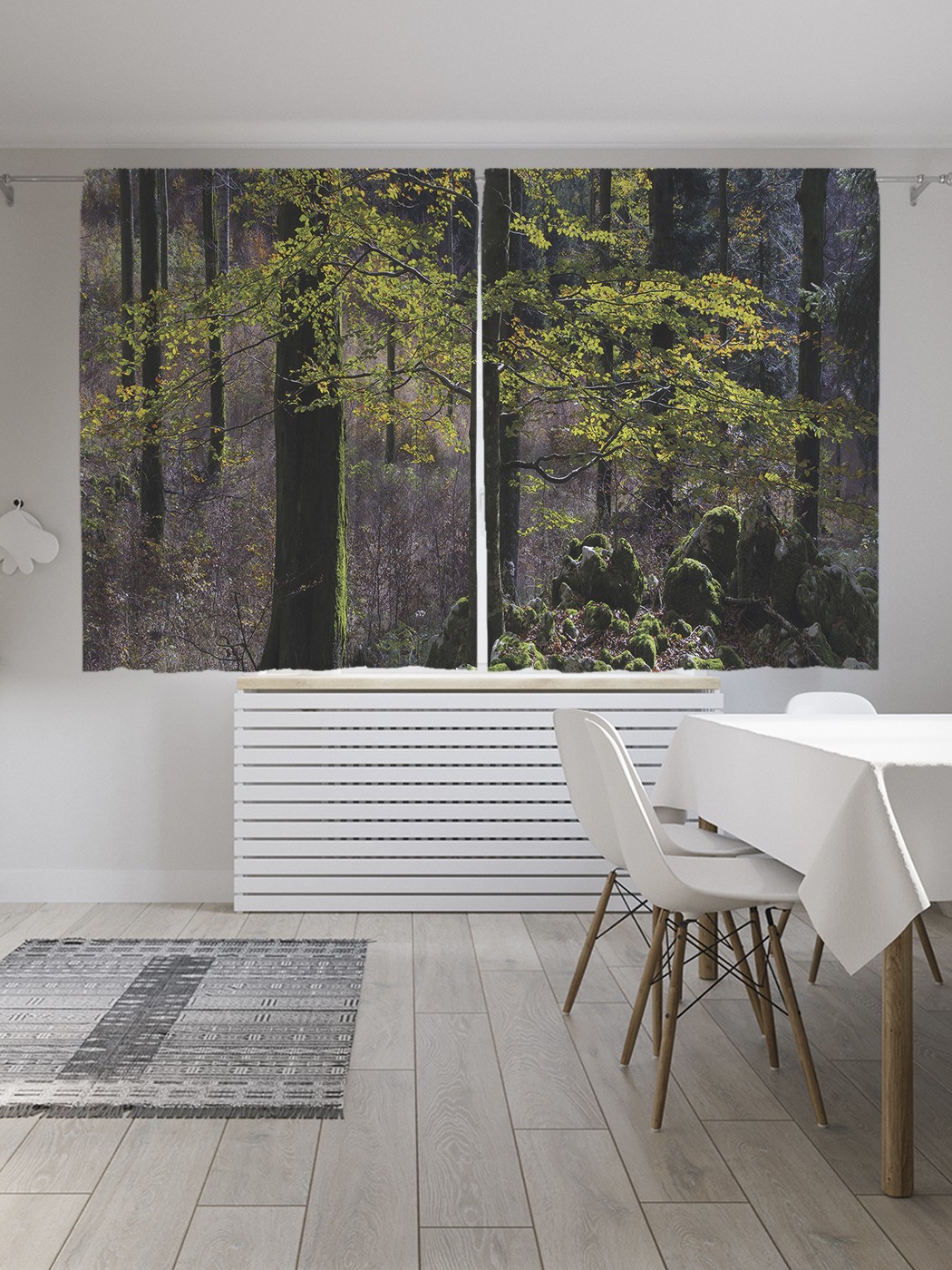 

Классические шторы JoyArty "В густом лесу", серия Oxford DeLux, 2 полотна 145x180 см, В густом лесу