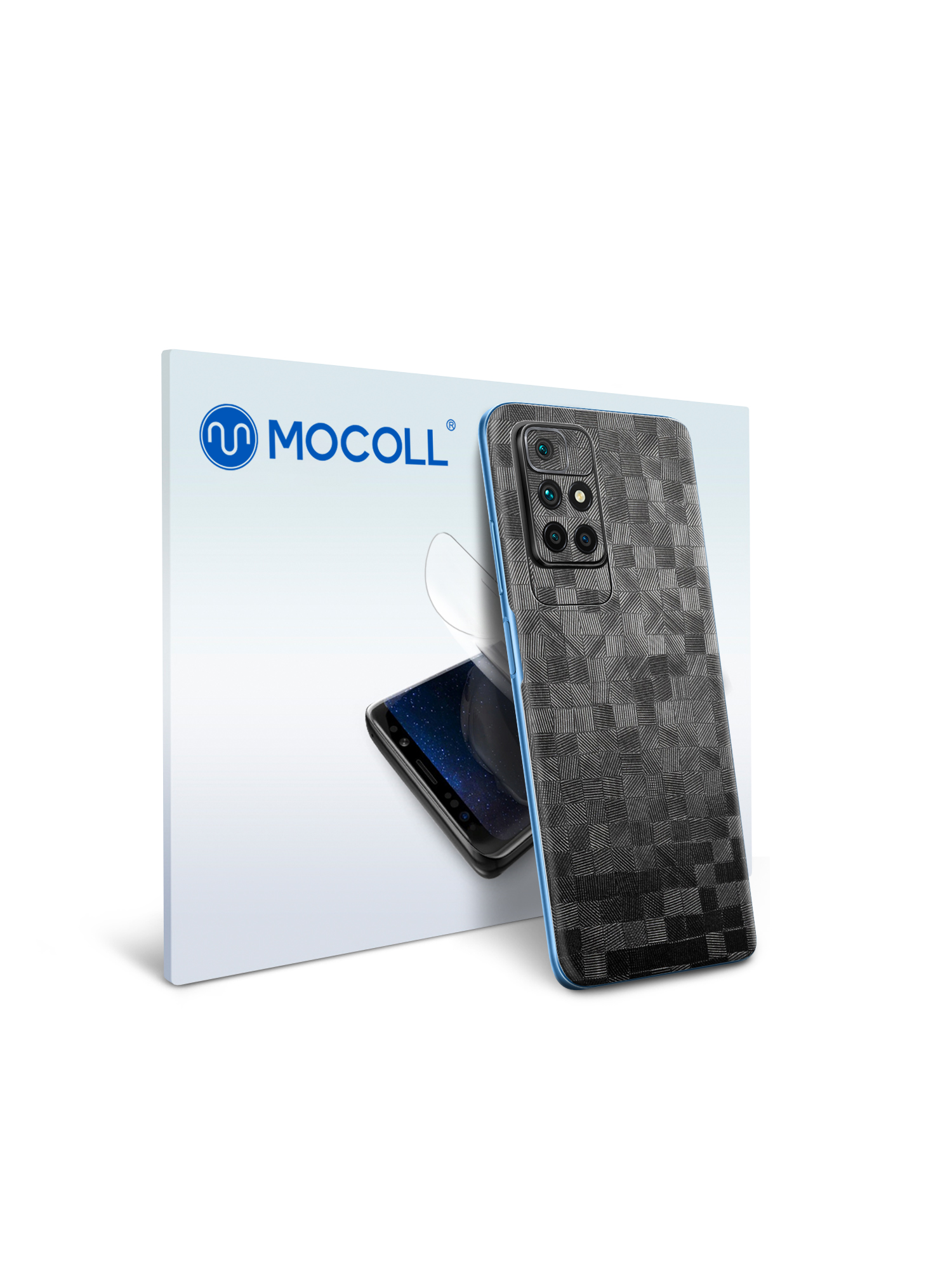 

Пленка защитная MOCOLL для задней панели Samsung Galaxy M12 Тень графит