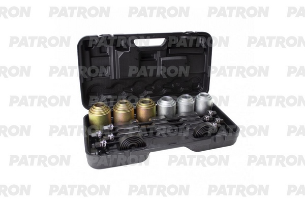 PATRON Специнструмент комплект для снятия и установки втулок, подшипников и сайлентблоков,