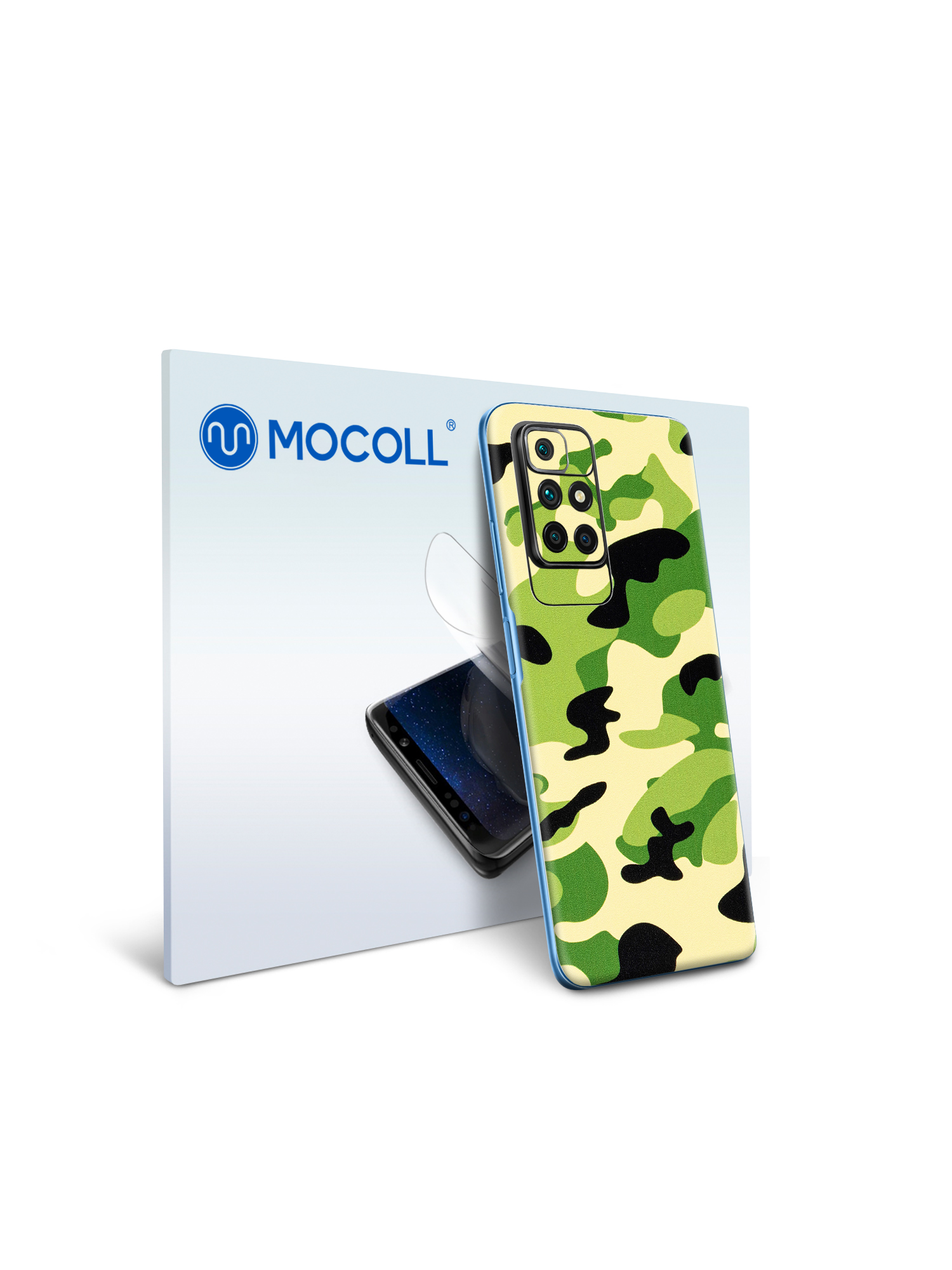 

Пленка защитная MOCOLL для задней панели Samsung Galaxy M12 Хаки Зеленый