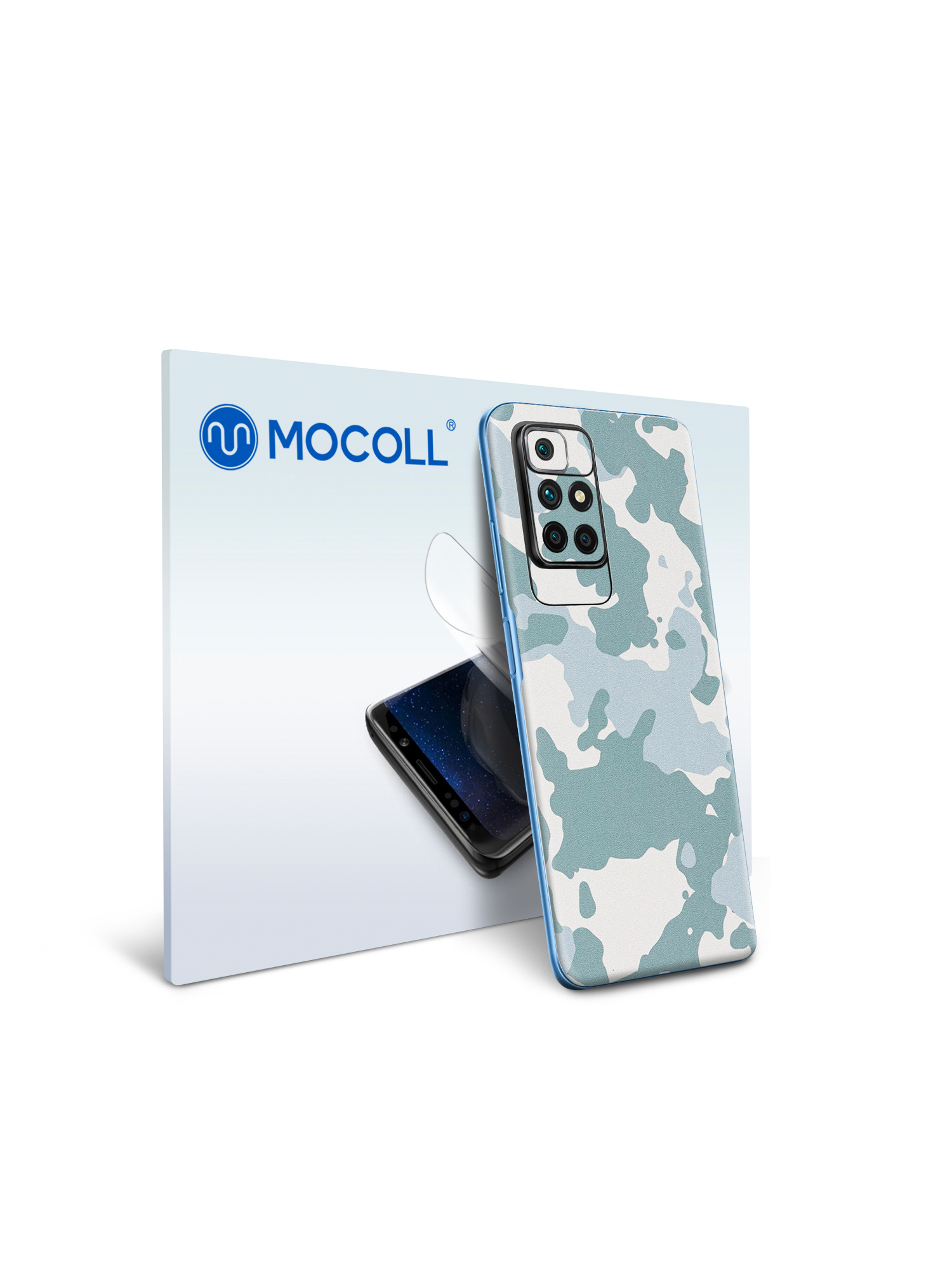 

Пленка защитная MOCOLL для задней панели Samsung Galaxy M12 Хаки Серый