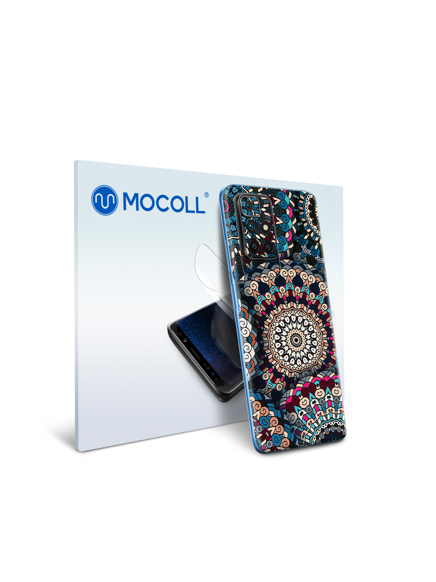 

Пленка защитная MOCOLL для задней панели Samsung Galaxy M12 Богемный узор Искон
