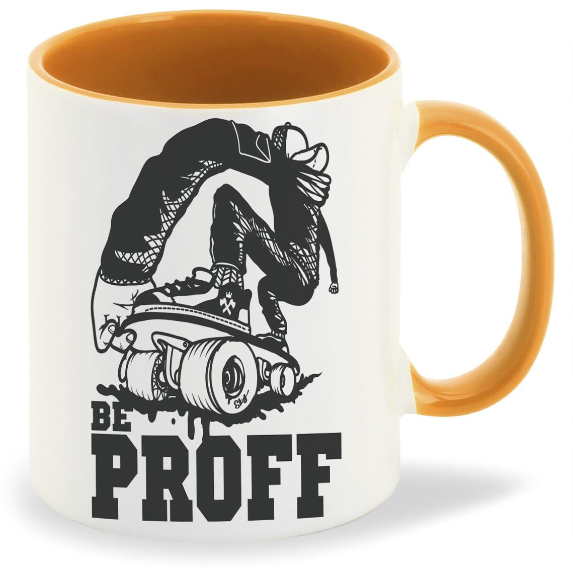 

Кружка CoolPodarok Прикол Скейт Be Proff, Прикол Скейт Be Proff