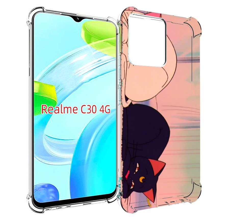 

Чехол MyPads спящие коты для Realme C30 4G / Narzo 50i Prime, Прозрачный, Tocco