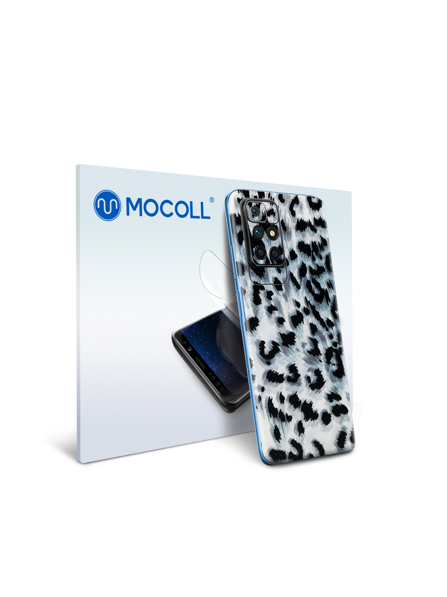 

Пленка защитная MOCOLL для задней панели Samsung Galaxy M12 Снежный барс