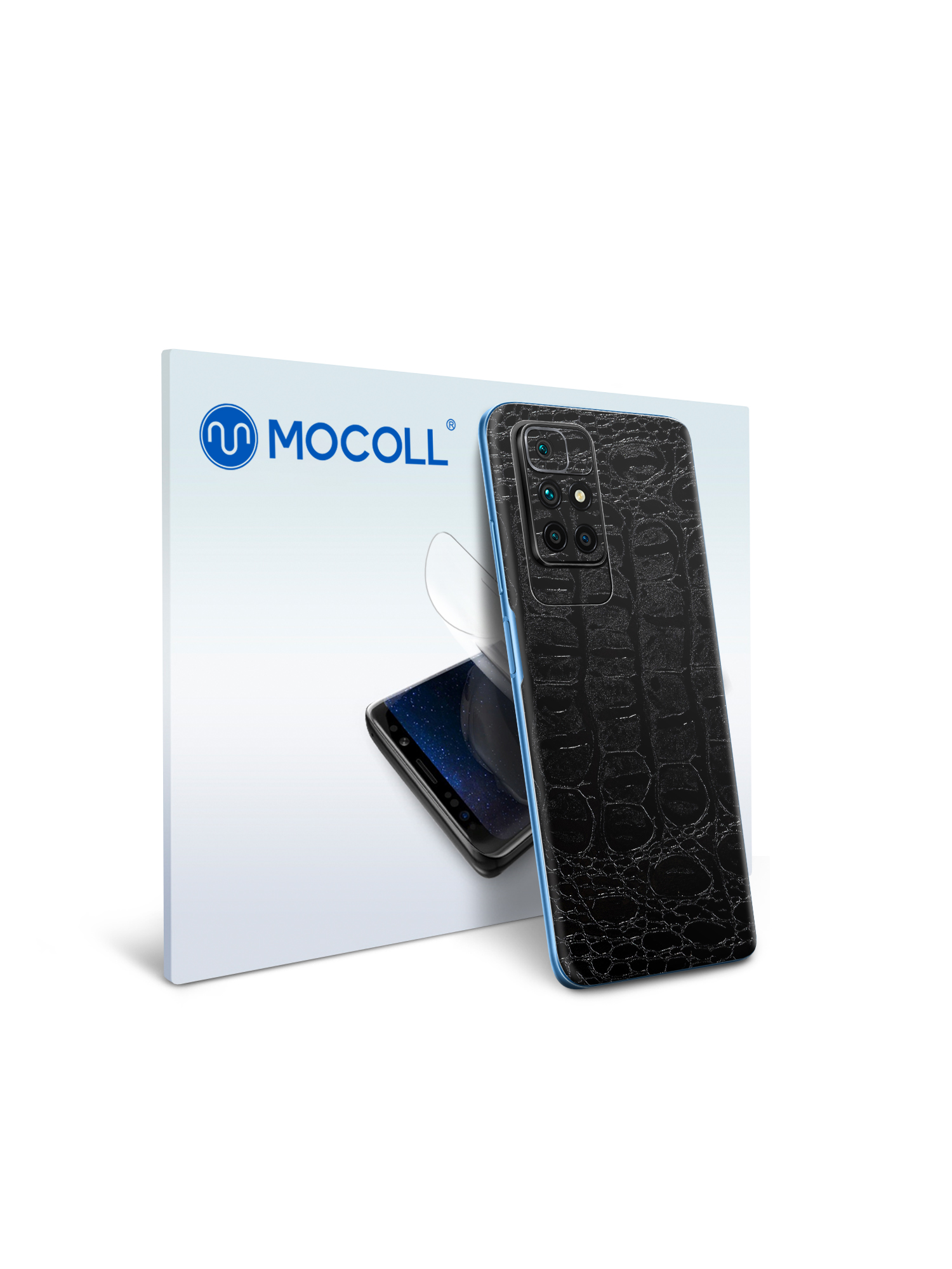 

Пленка защитная MOCOLL для задней панели Samsung Galaxy M12 Кожа крокодил