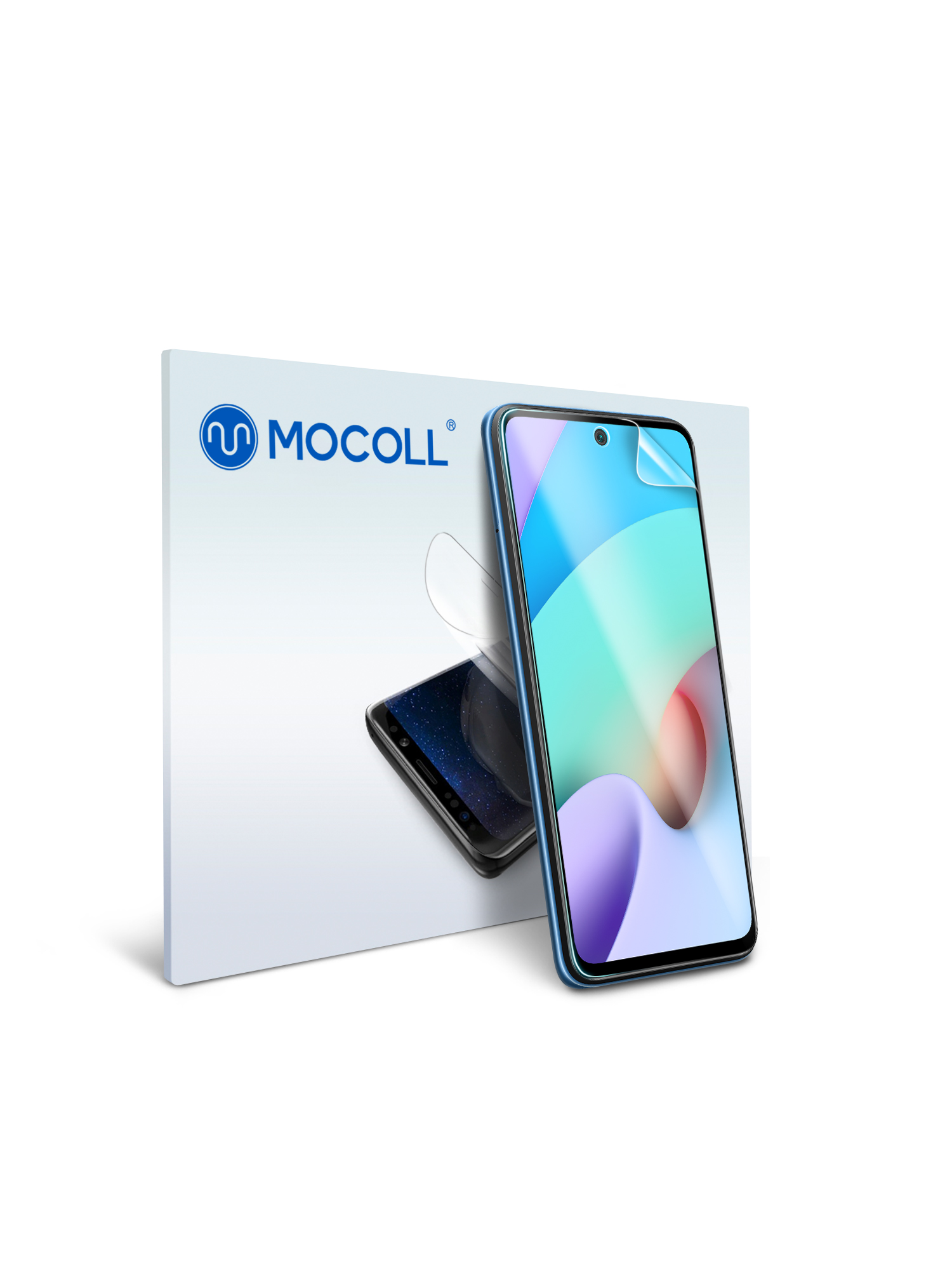 

Гидрогелевая защитная пленка MOCOLL для дисплея Samsung Galaxy M12 Прозрачная глянцевая