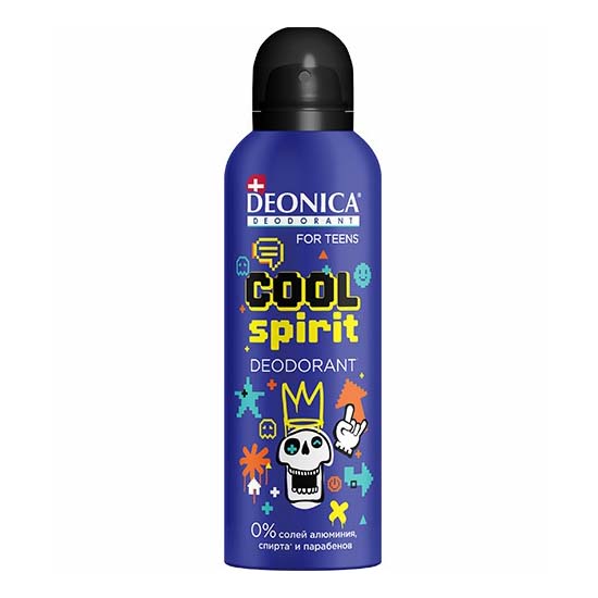 

Дезодорант аэрозоль Deonica For Teens Cool Spirit мужской 125 мл